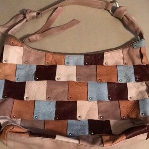 b.makowsky patchwork bag